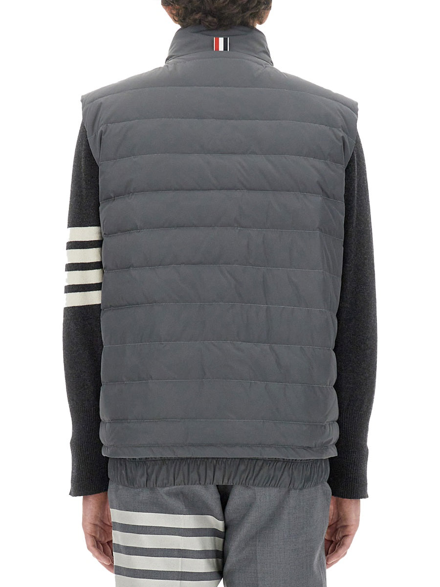 THOM BROWNE Regular Fit 4-Bar Vest - Size 4 JP