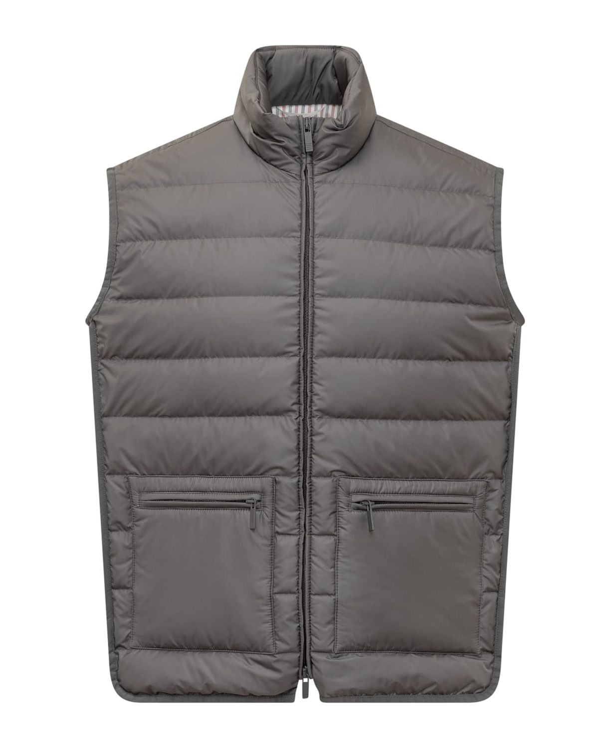 THOM BROWNE Down Knit Vest for Men - FW25 Collection