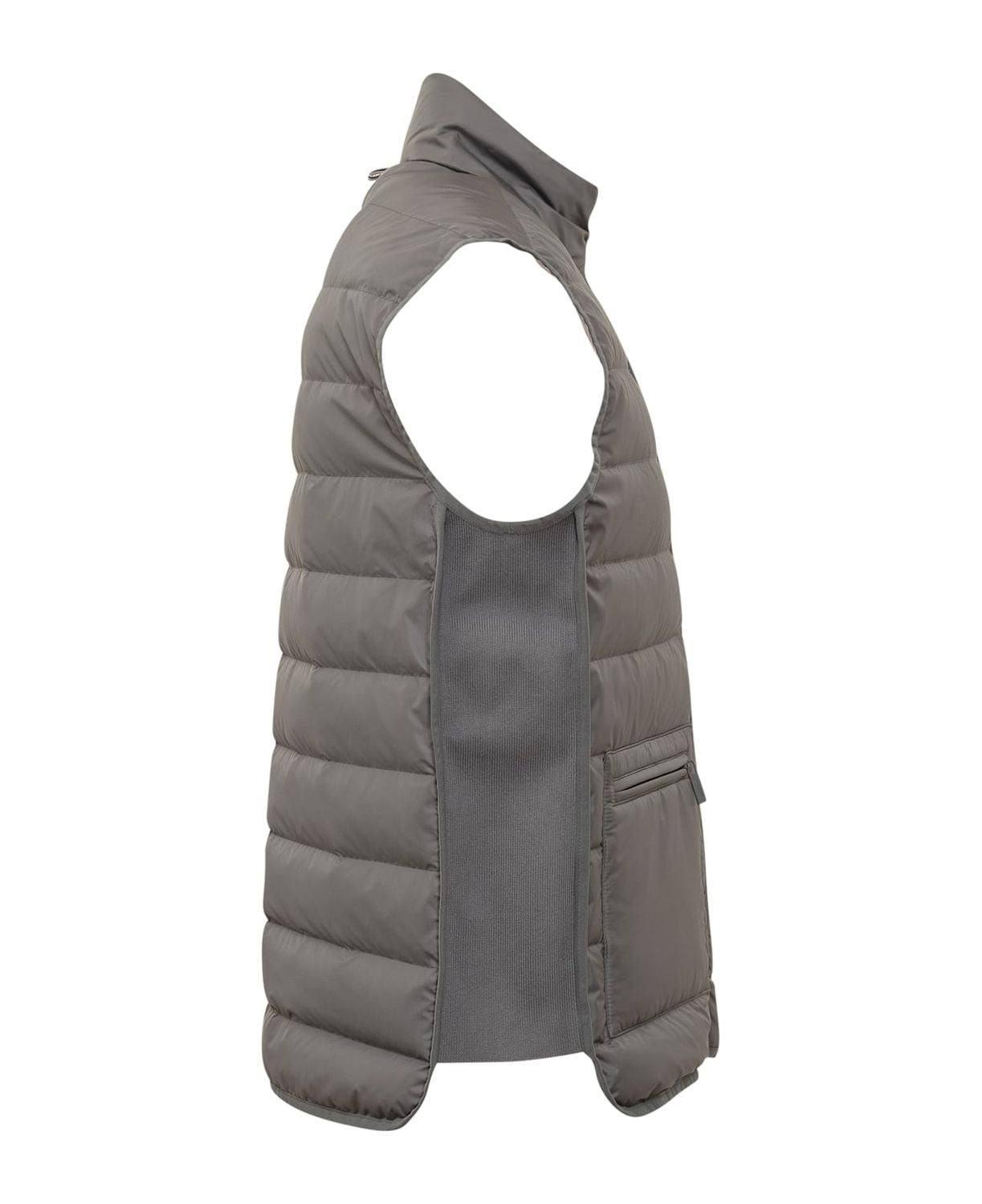 THOM BROWNE Down Knit Vest for Men - FW25 Collection