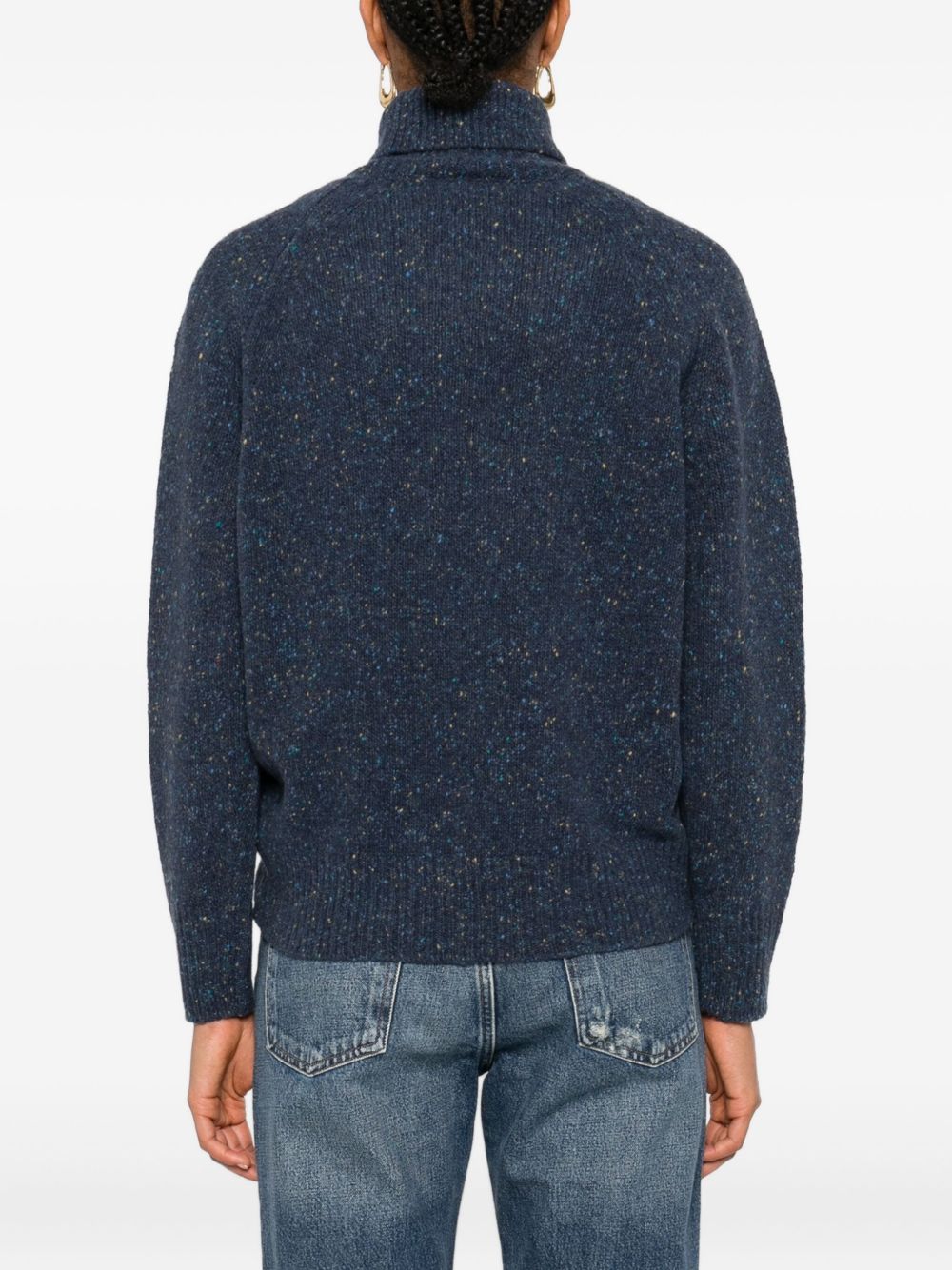 BEYOU Wool Turtle-Neck Sweater