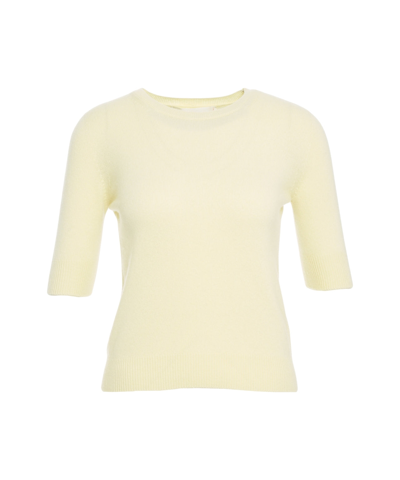 MVM Luxurious Cashmere Pullover with Short Sleeves
