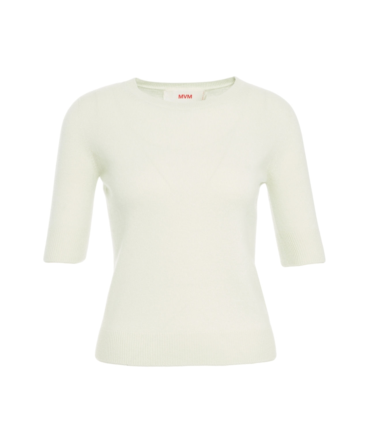 MVM Cashmere Sweater with Three-Quarter Sleeves