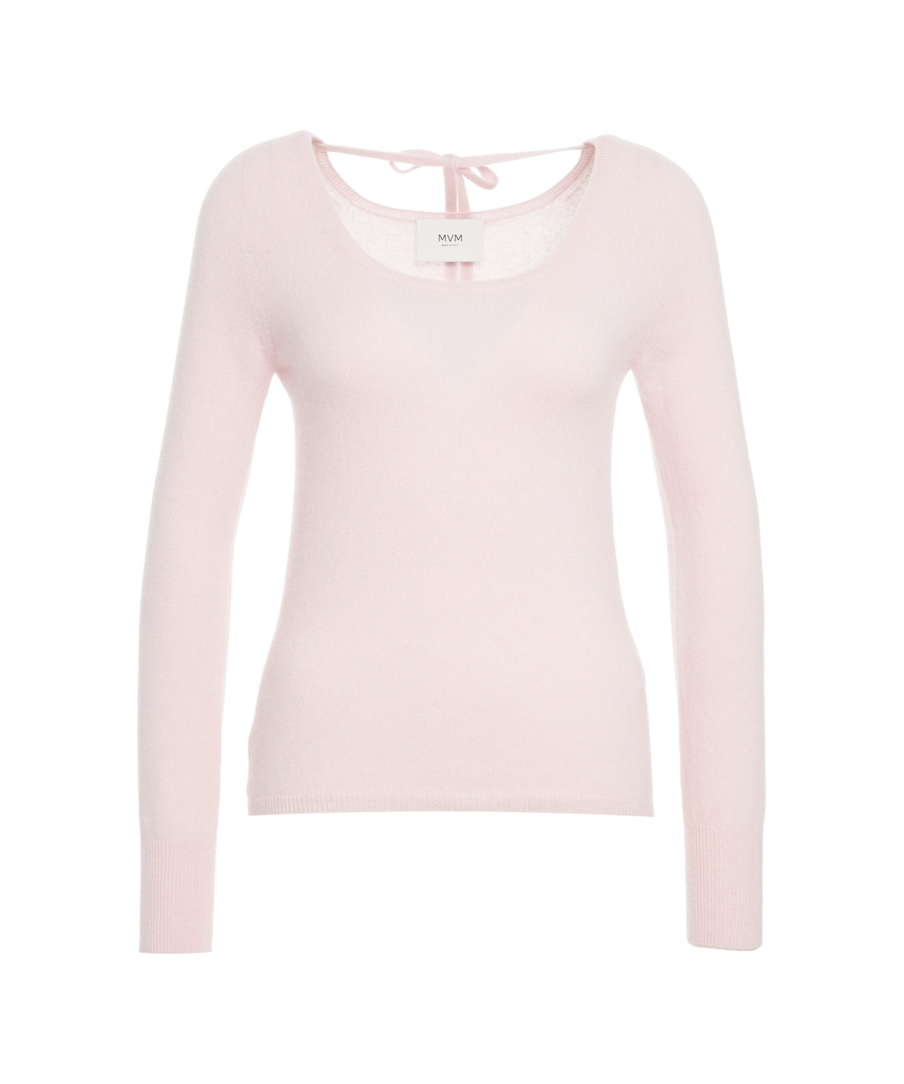 MVM Women's Cashmere Pullover with Lace Detail