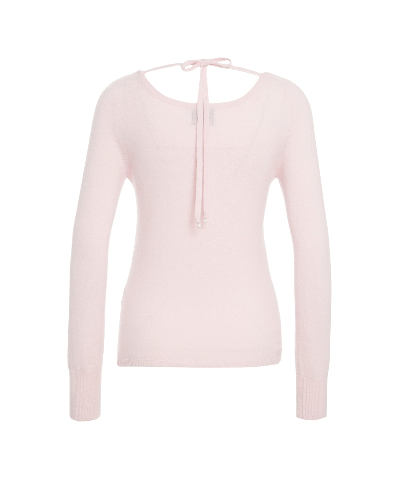 MVM Women's Cashmere Pullover with Lace Detail