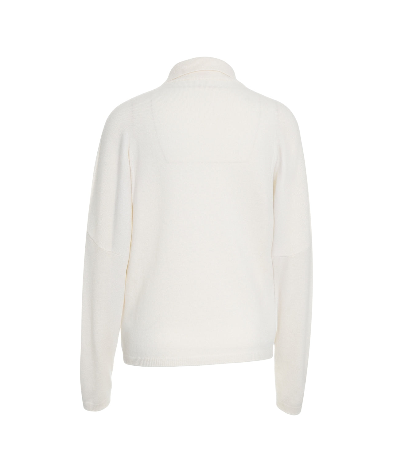 MVM Oversized Cashmere Pullover with Polo Collar