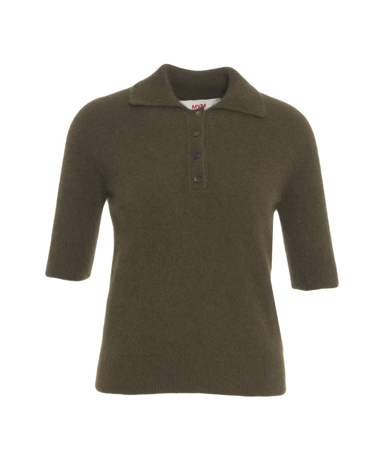 MVM Luxurious Knit Polo Sweater