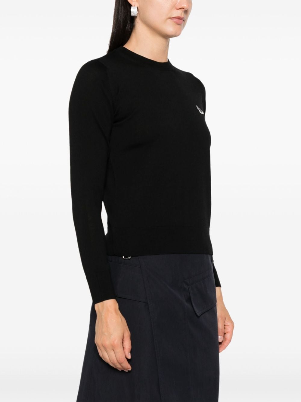 MAISON KITSUNÉ Cozy Woolen Sweater for Women - SS25
