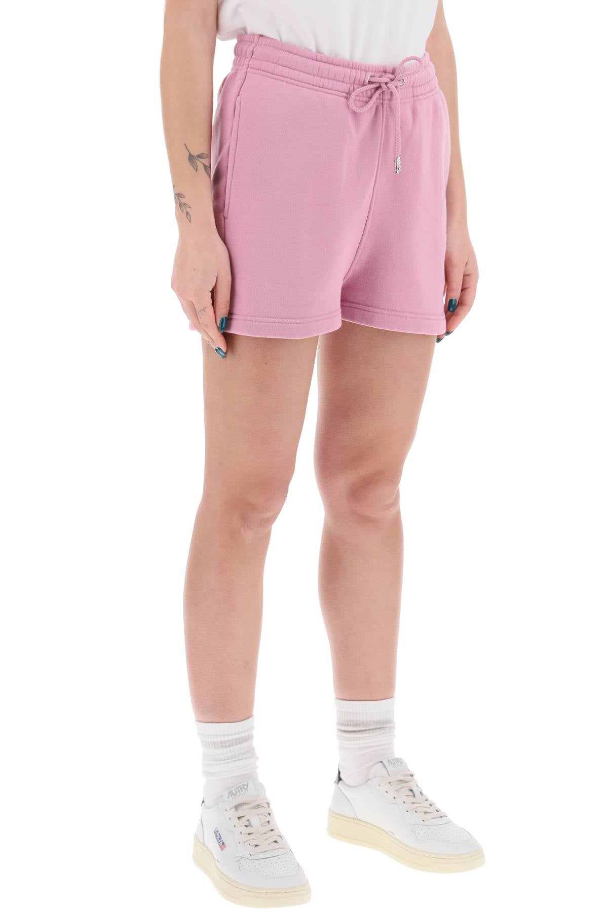 MAISON KITSUNÉ Cotton Mini Shorts for Women