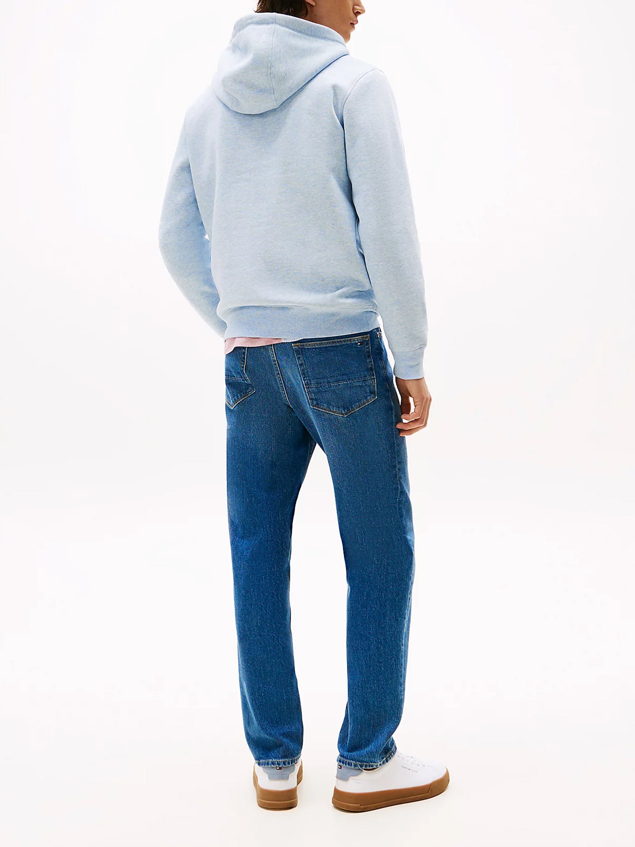 TOMMY HILFIGER Classic Logo Hoodie for Men - FW25 Collection