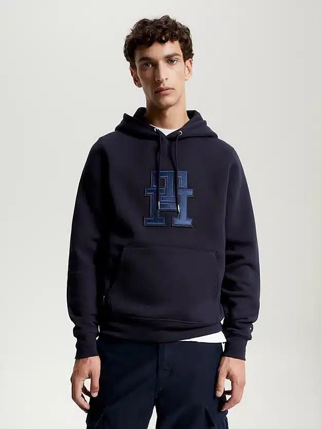 TOMMY HILFIGER Classic Crew Neck Sweatshirt for Men
