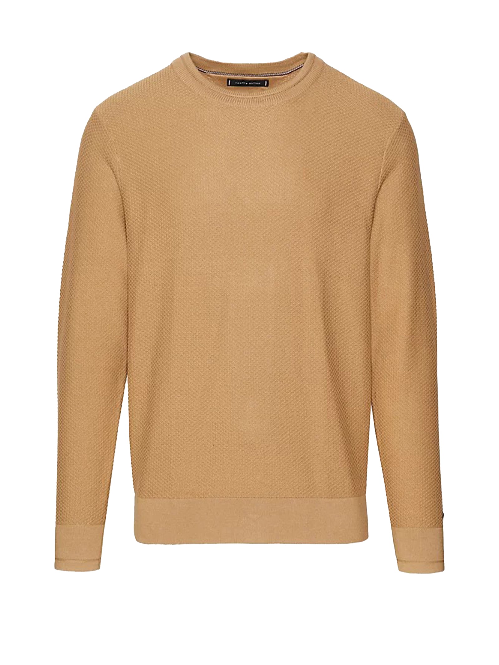 TOMMY HILFIGER Honeycomb Knit Pullover for Men - Spring/Summer 2025