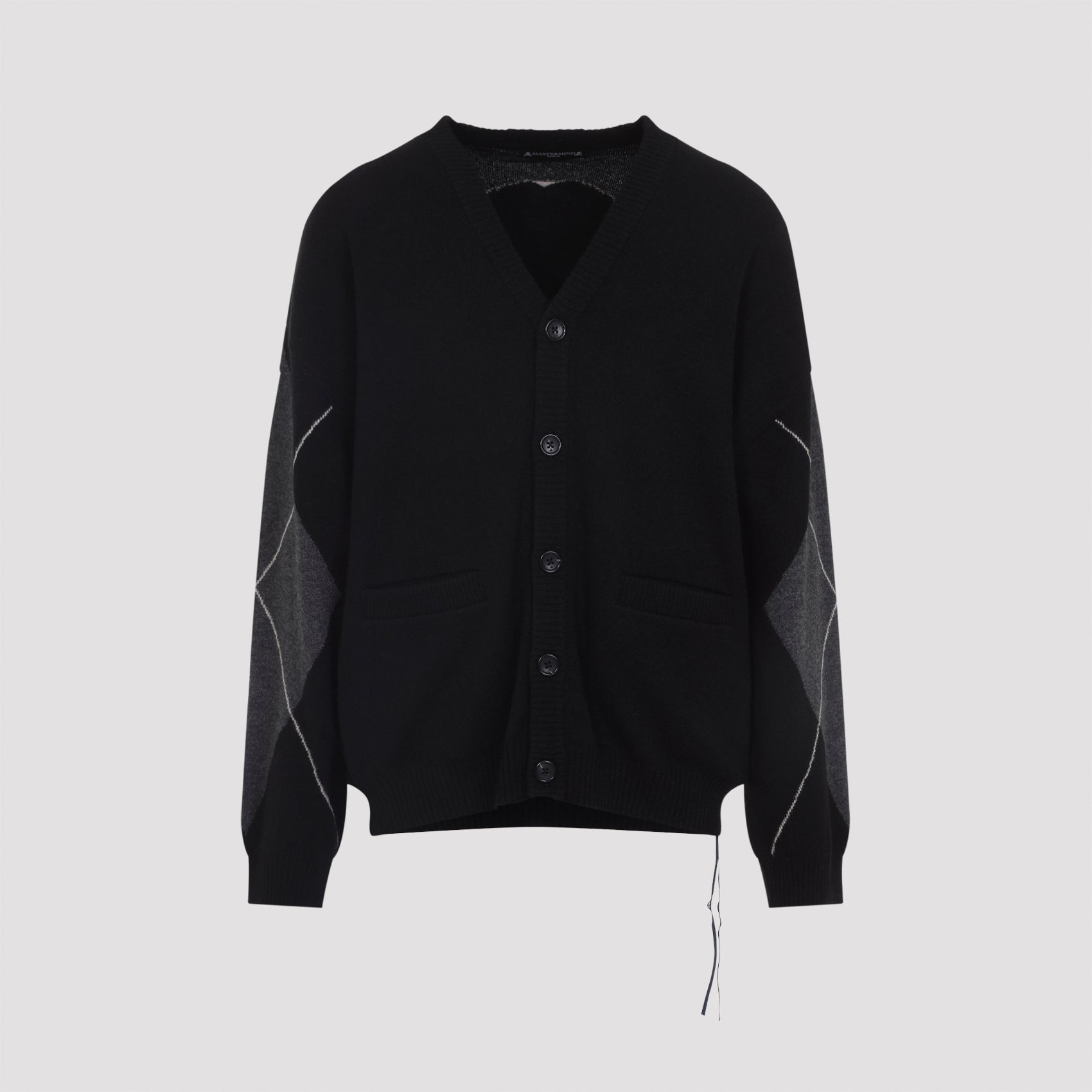 MASTERMIND JAPAN Men's Argyle Cashmere Cardigan