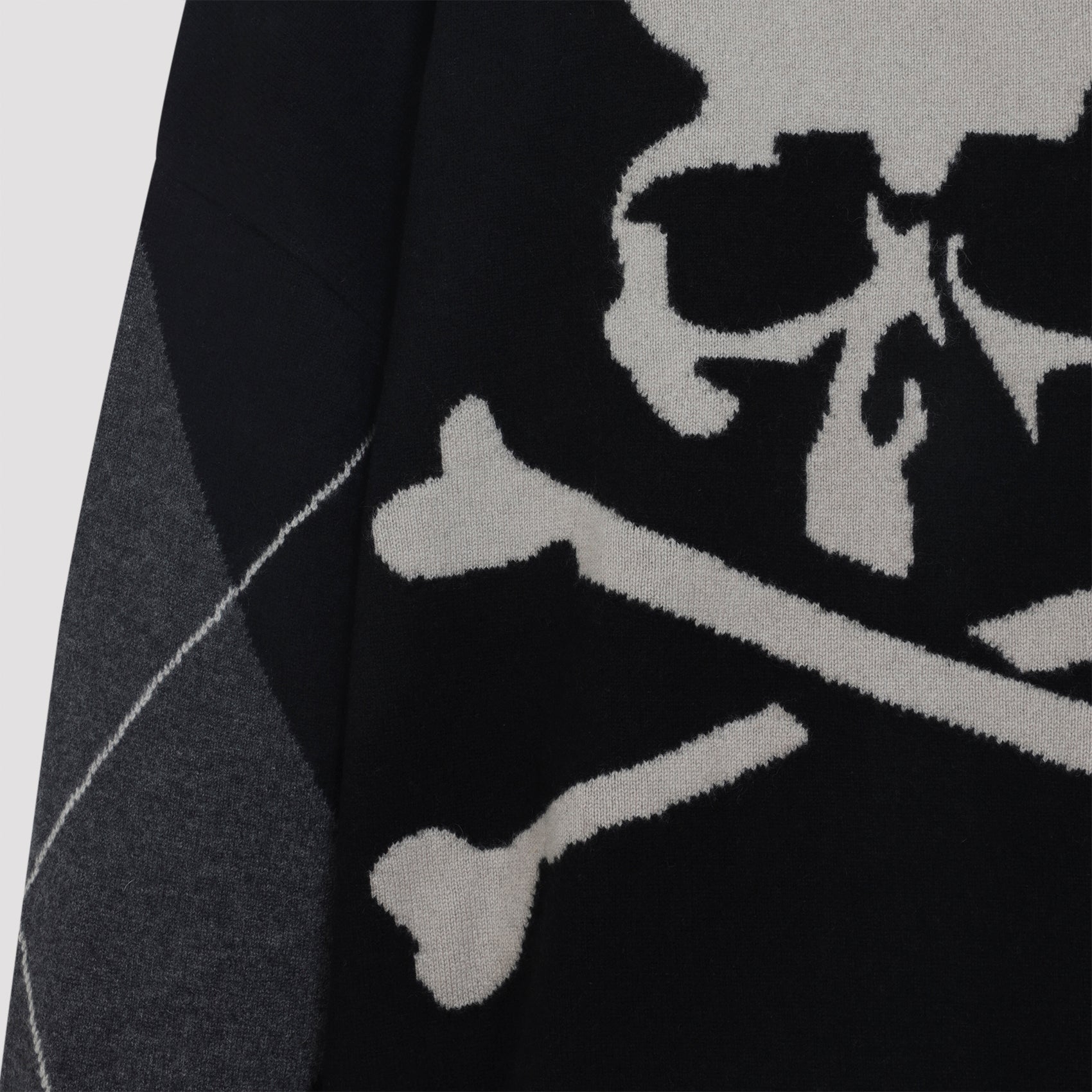 MASTERMIND JAPAN Men's Argyle Cashmere Cardigan