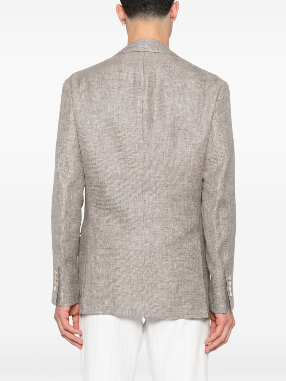 BRUNELLO CUCINELLI Linen Blend Jacket for Men - SS25 Collection