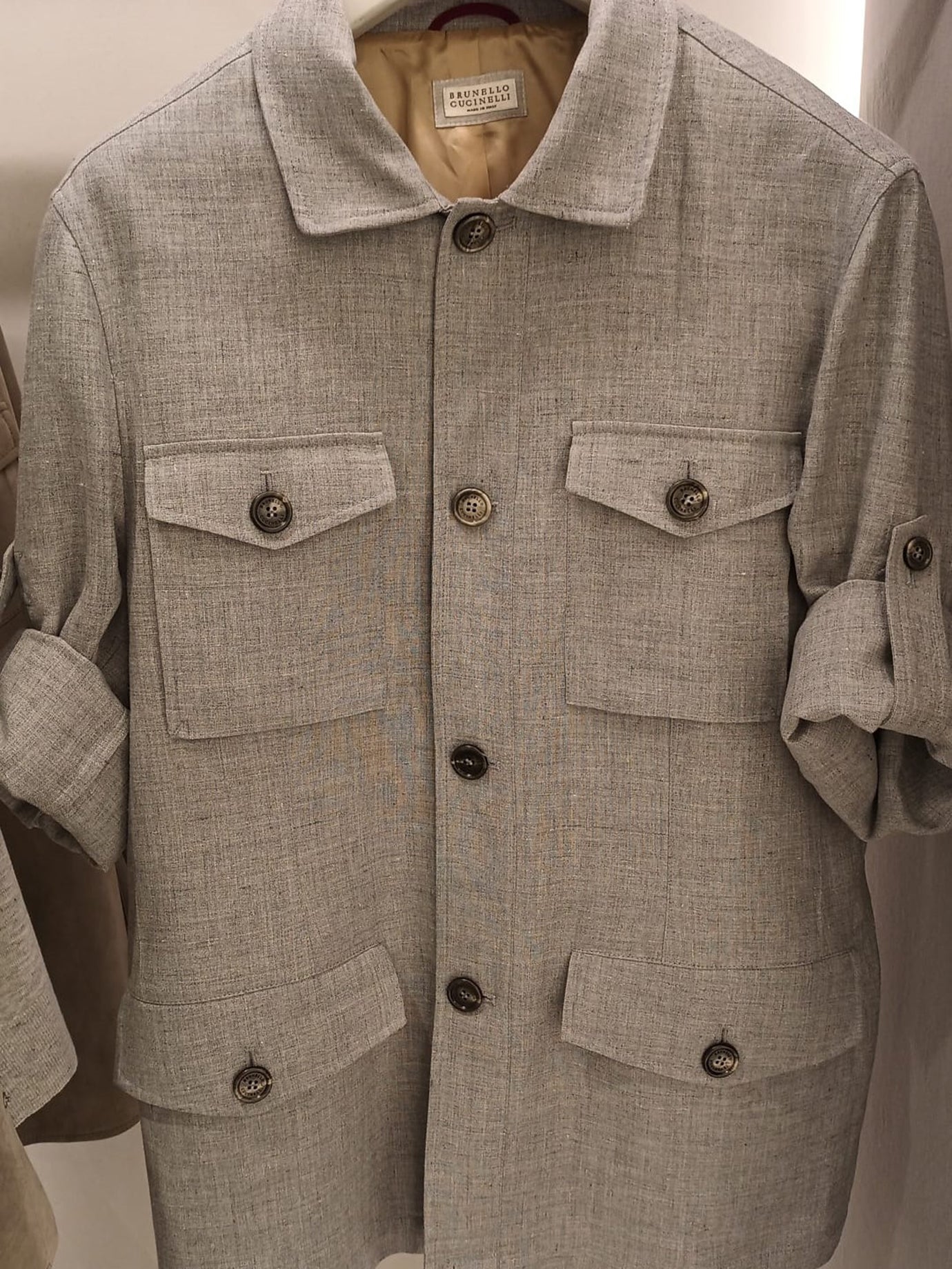 BRUNELLO CUCINELLI Men's Wool Jacket - Fall/Winter 2025