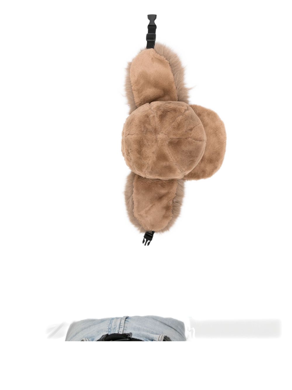 MOLLIOLLI Faux Fur Ear Flap Hat with Buckle Fastening