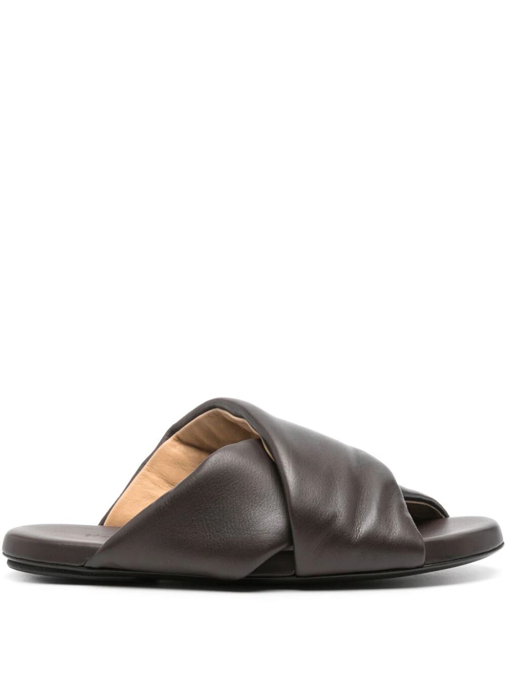 MARSELL Stylish Leather Spanciate Sandals for Women - SS24 Collection