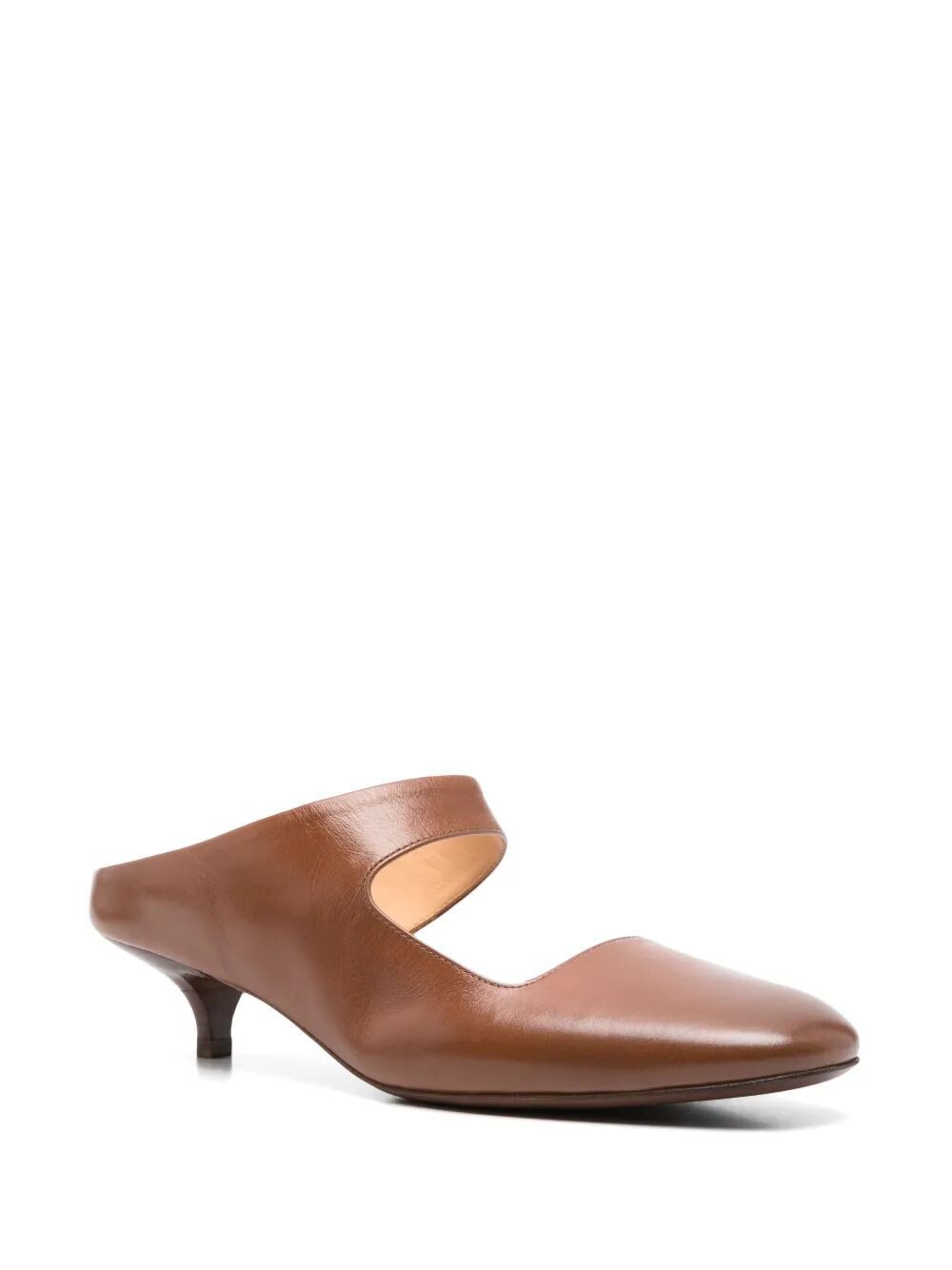 MARSELL Chic Leather Sabot Sandals for Women
