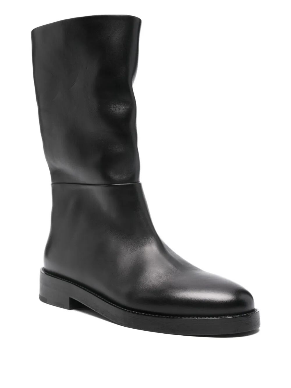 MARSELL Luxury Smooth Calfskin Ankle Boots for Women