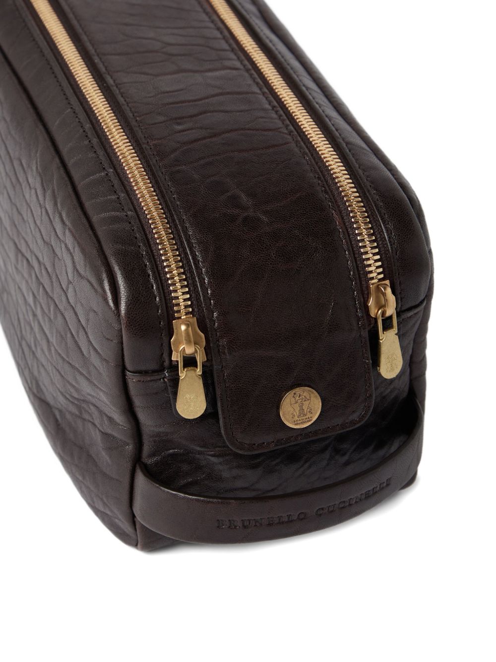 BRUNELLO CUCINELLI Mini Leather Wash Handbag