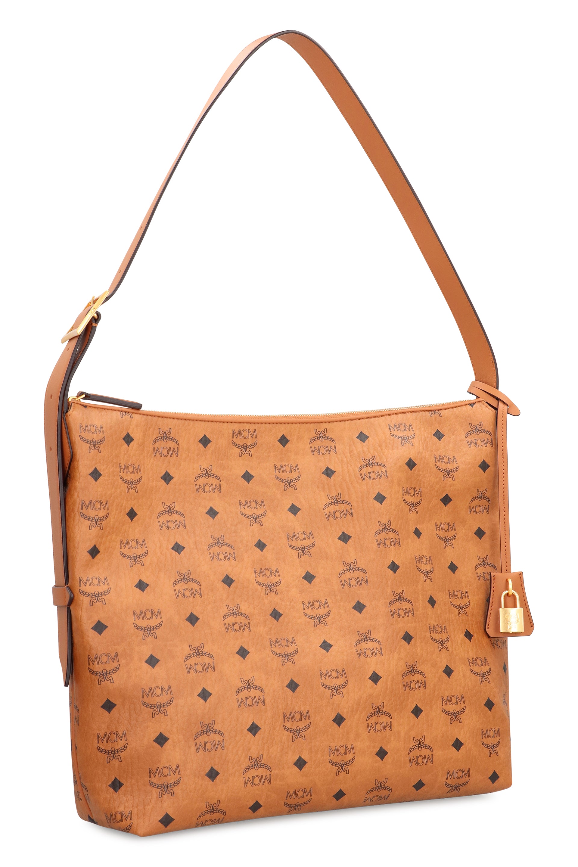 MCM Hobo Handbag 34x33cm with Adjustable Shoulder Strap