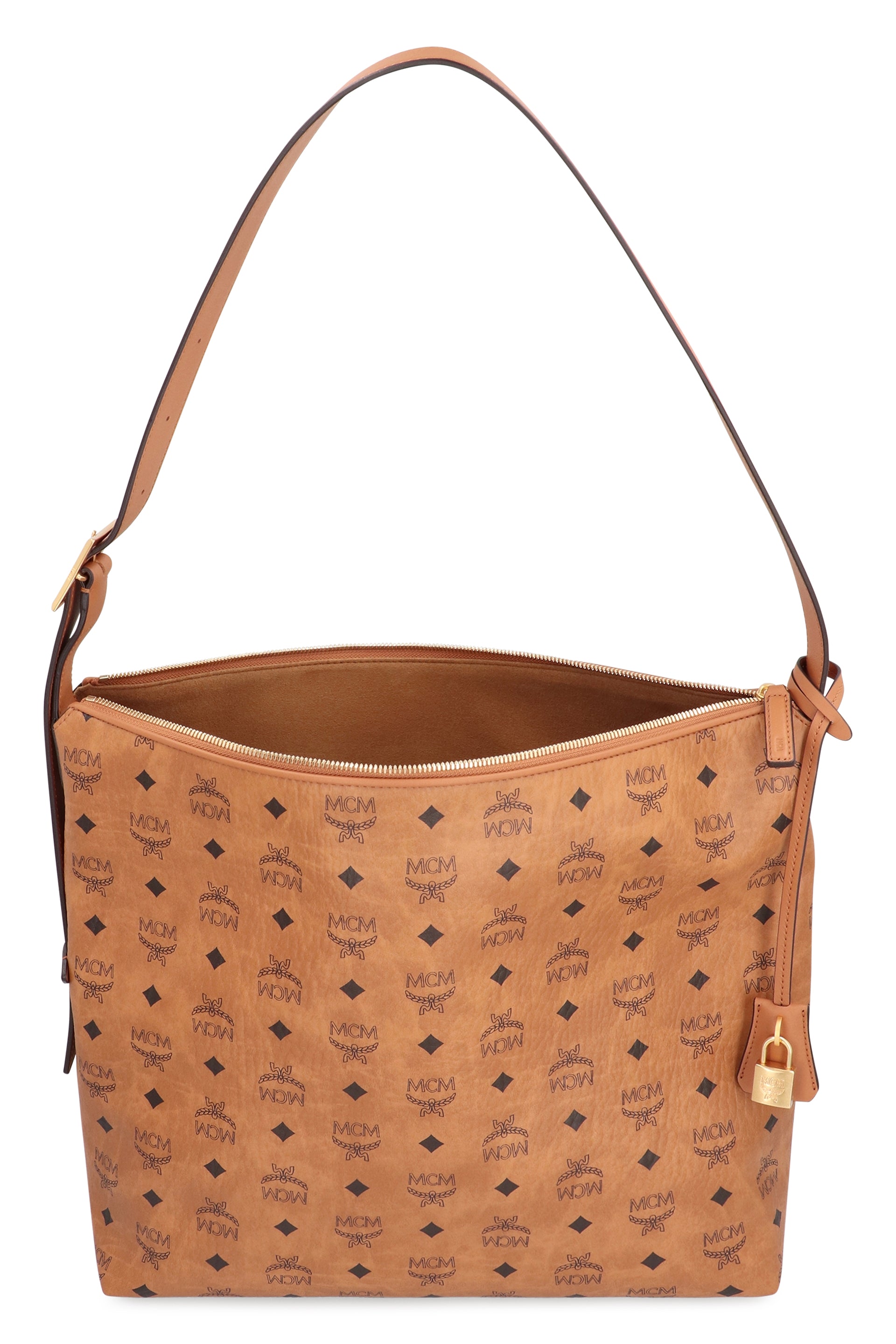 MCM Hobo Handbag 34x33cm with Adjustable Shoulder Strap