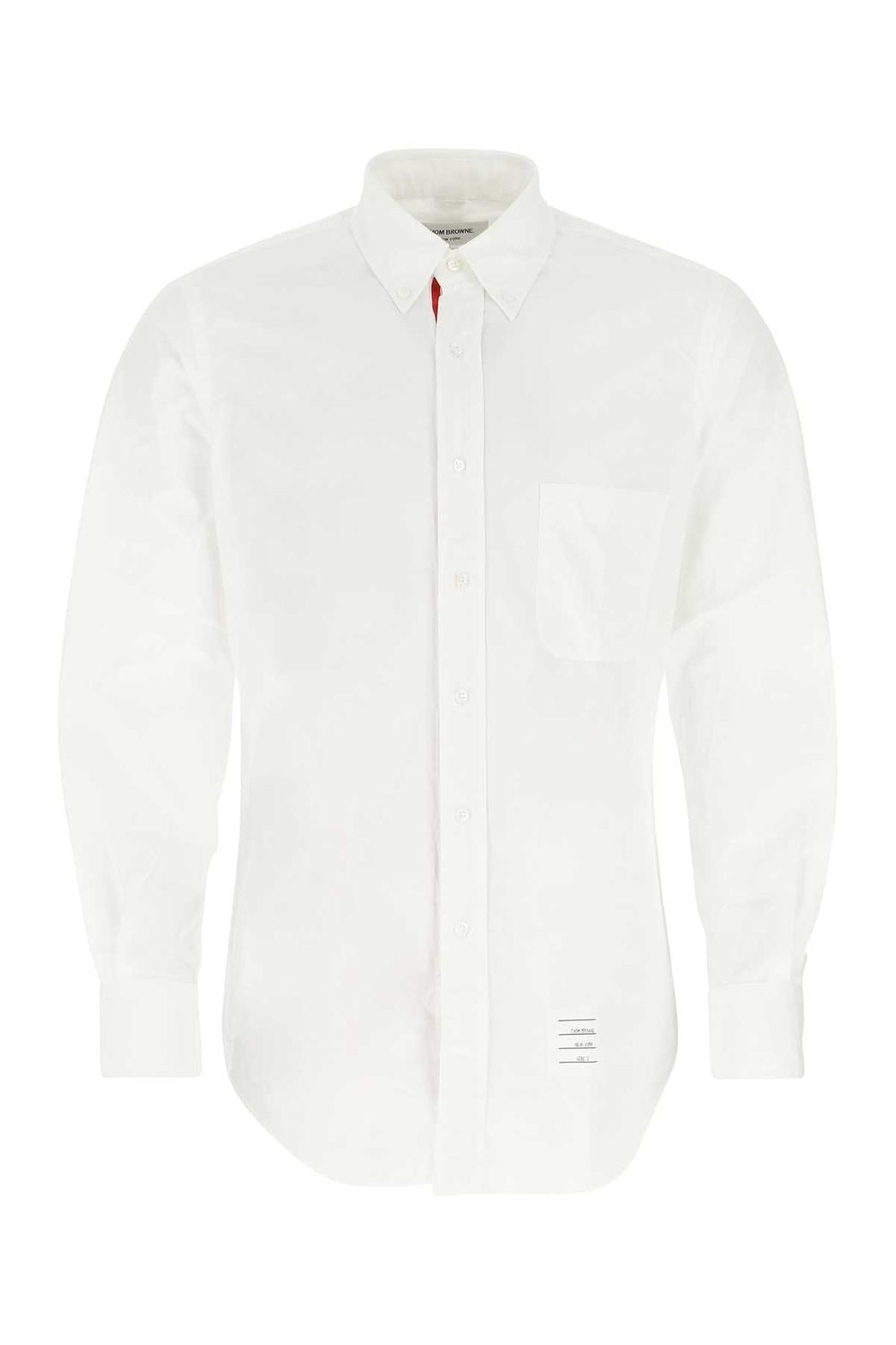 THOM BROWNE Essential Cotton Shirt for Men - SS25