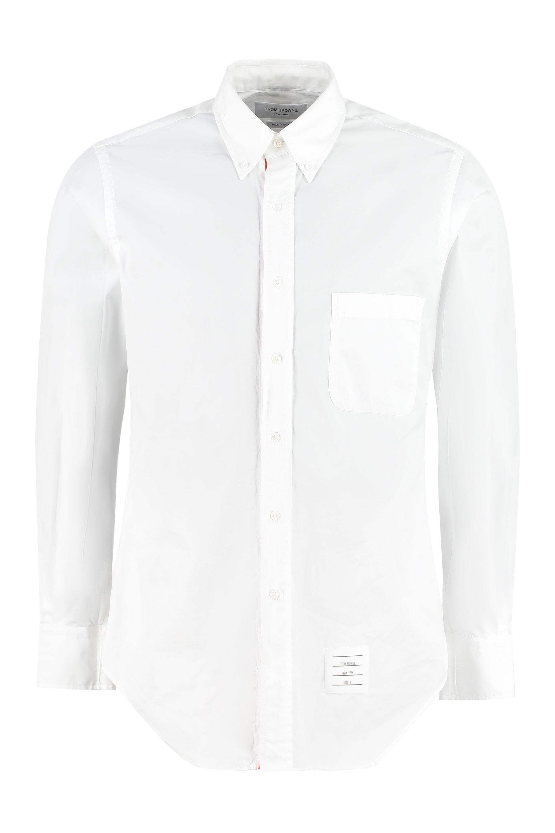 THOM BROWNE Classic Button-Down Cotton Shirt