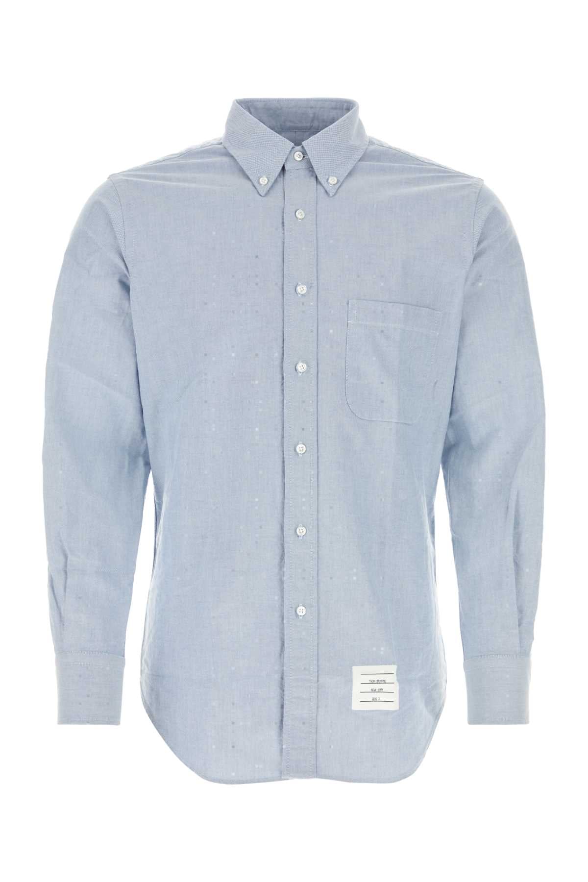 THOM BROWNE Light Oxford Shirt for Men