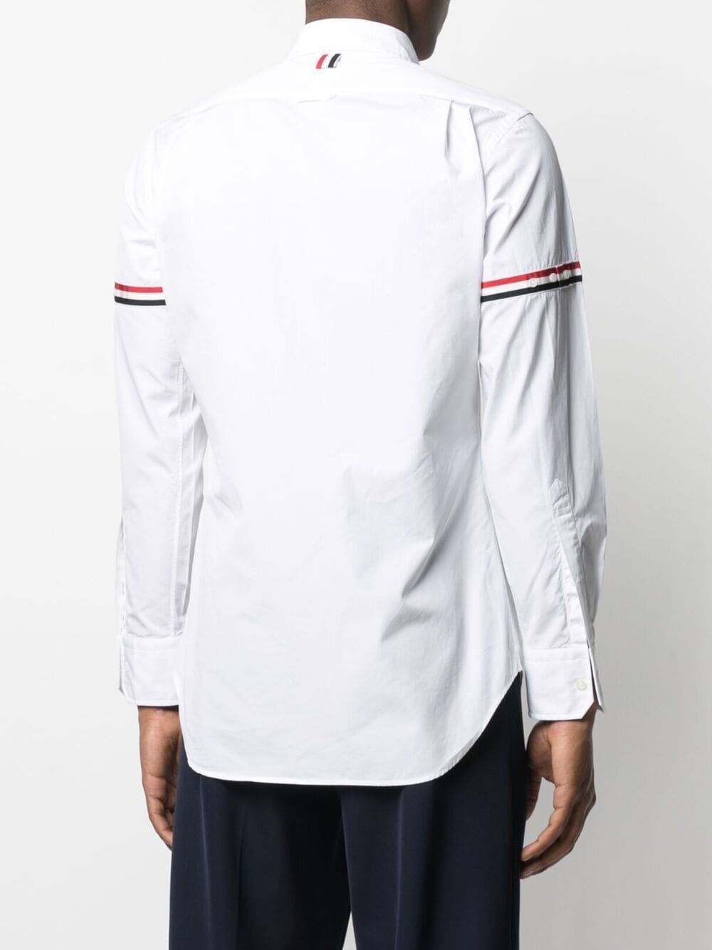 THOM BROWNE Classic Poplin Armband Shirt for Men