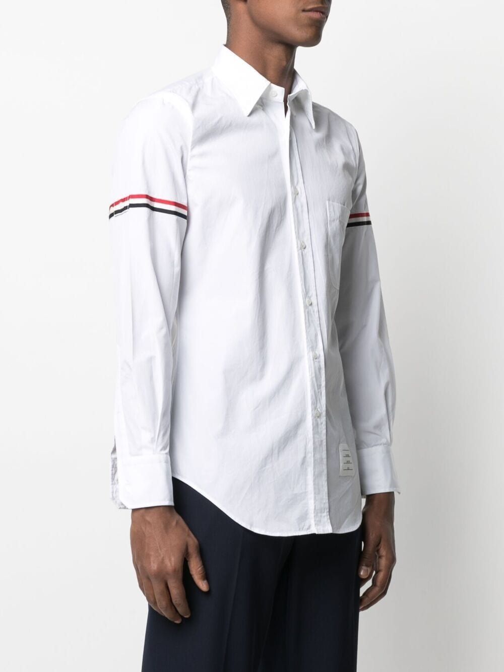 THOM BROWNE Classic Poplin Armband Shirt for Men