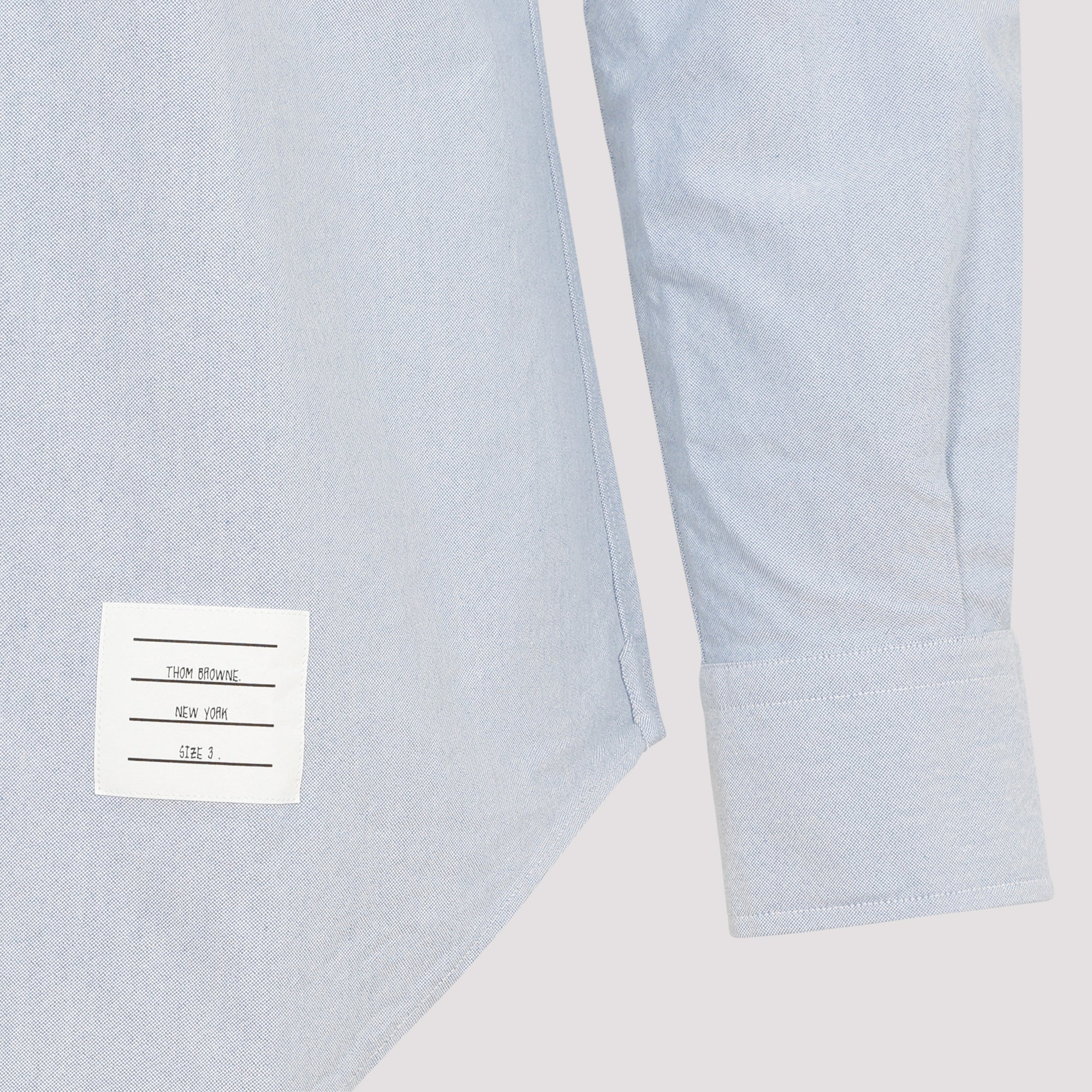 THOM BROWNE RWB Stripe Cotton Shirt - FW25