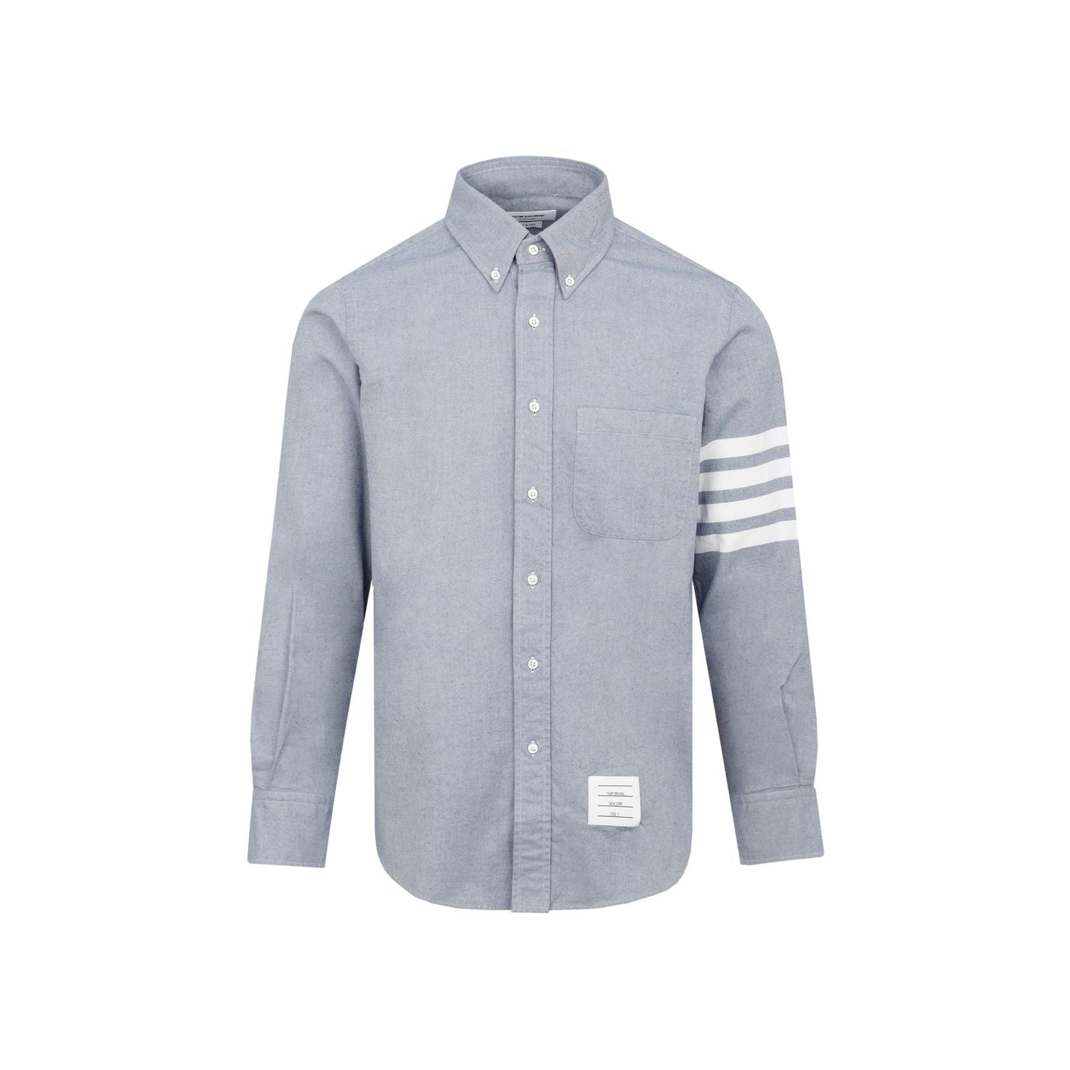 THOM BROWNE Classic 4 Bar Flannel Shirt