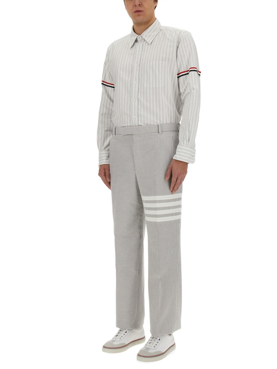 THOM BROWNE Straight Fit Shirt - Size 2 JP