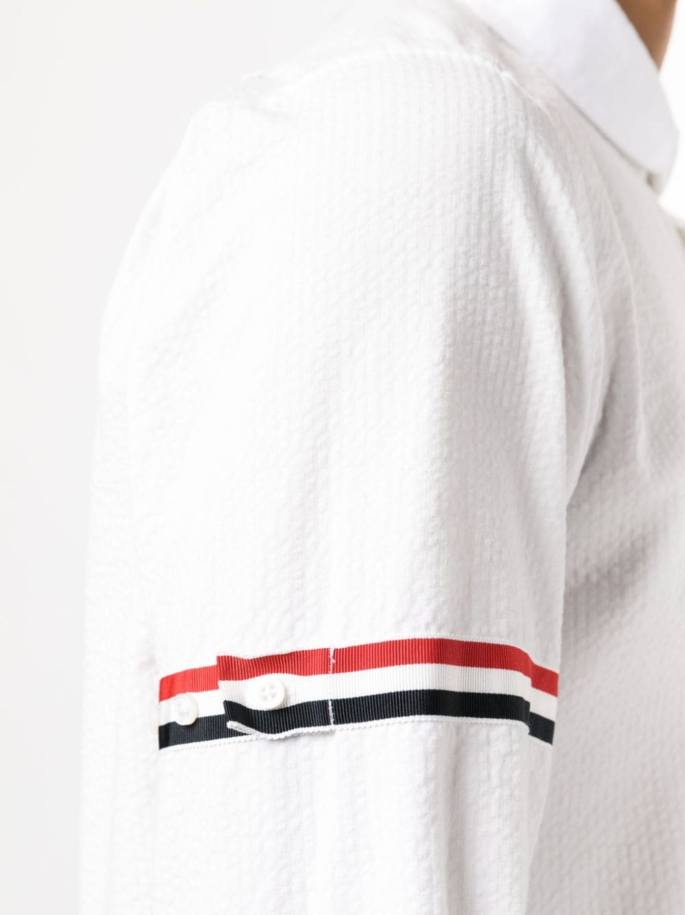 THOM BROWNE Essential Cotton Shirt for Men
