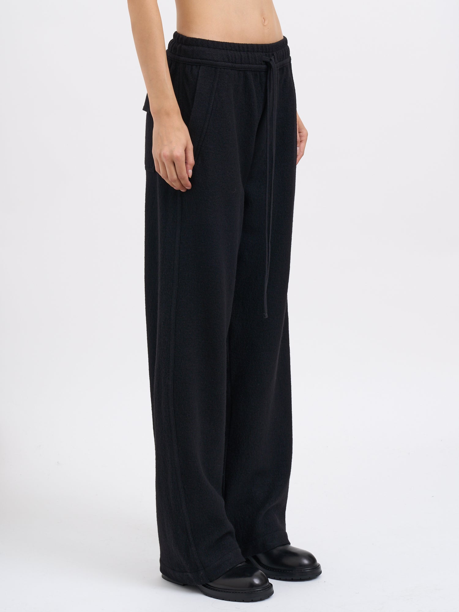 THOM KROM Wide-Leg Wool Trousers for Women