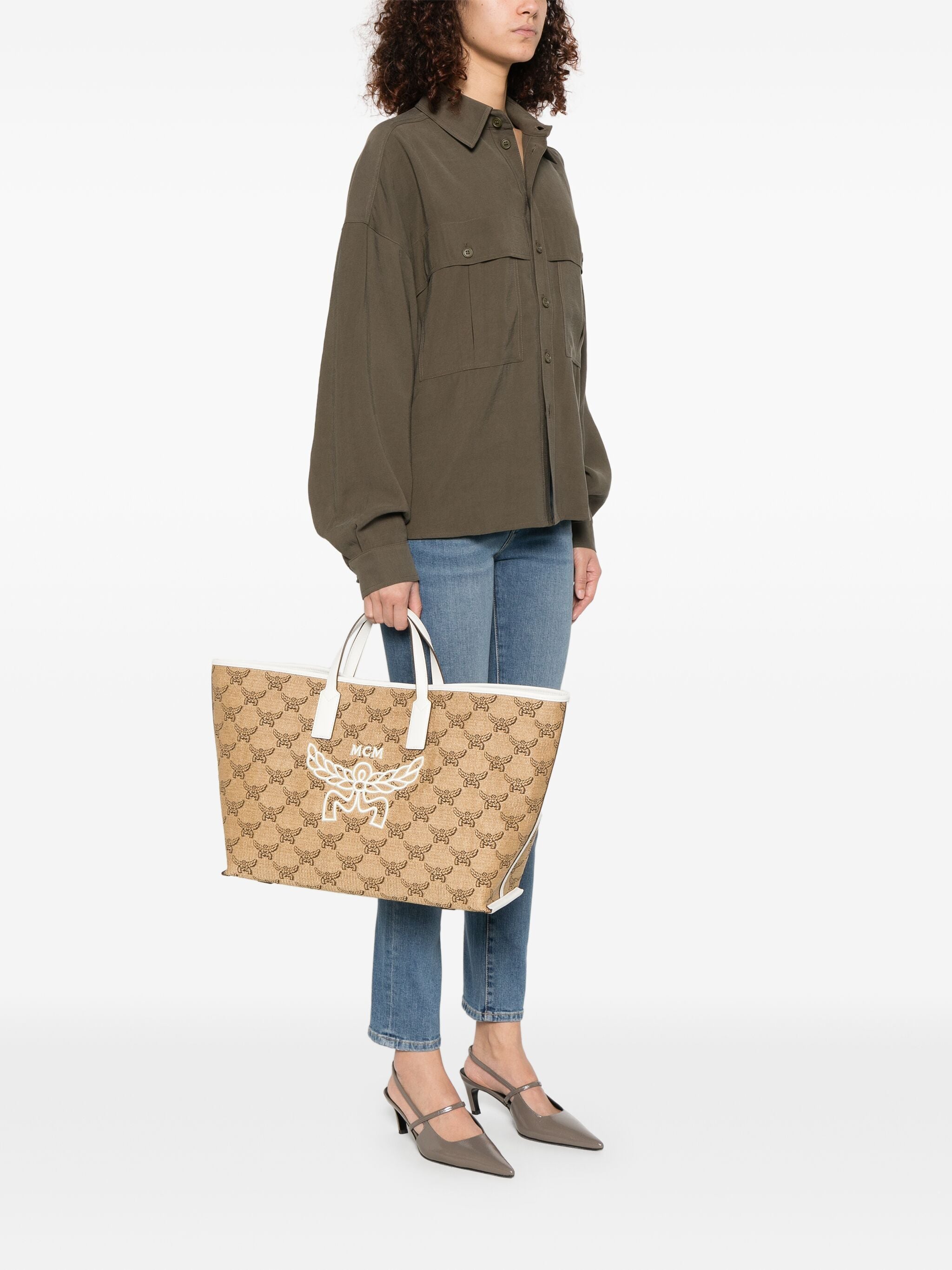 MCM Medium Shopper Handbag