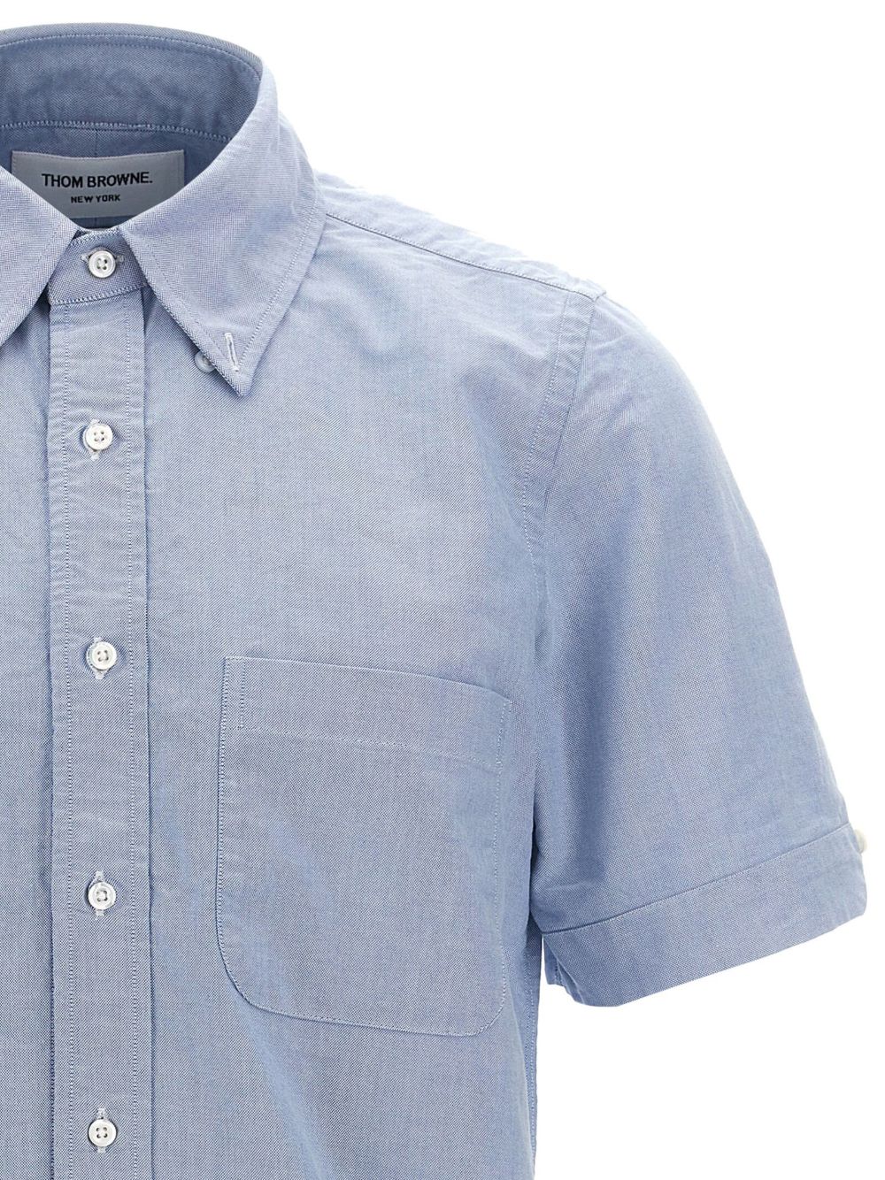 THOM BROWNE Men's Classic Cotton Button-Down Shirt