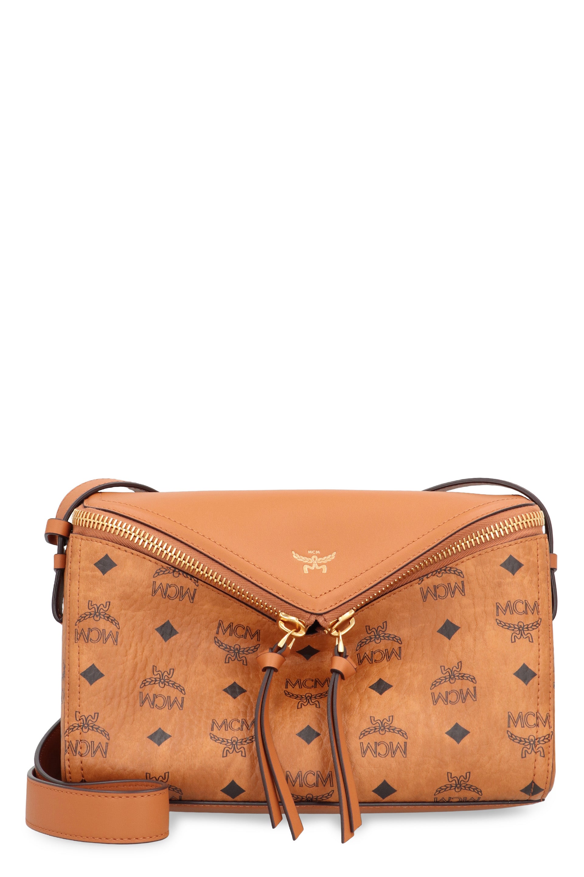 MCM 3D Mini Crossbody Handbag in Mixed Leather