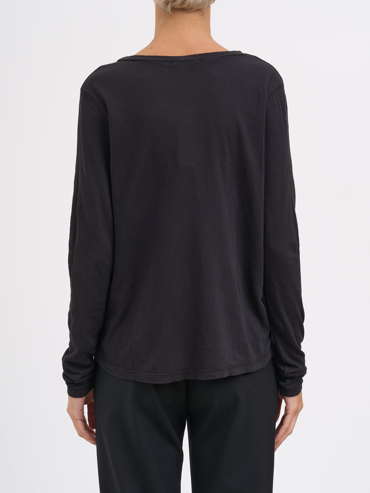 JAMES PERSE V-Neck Long Sleeve T-Shirt M/L