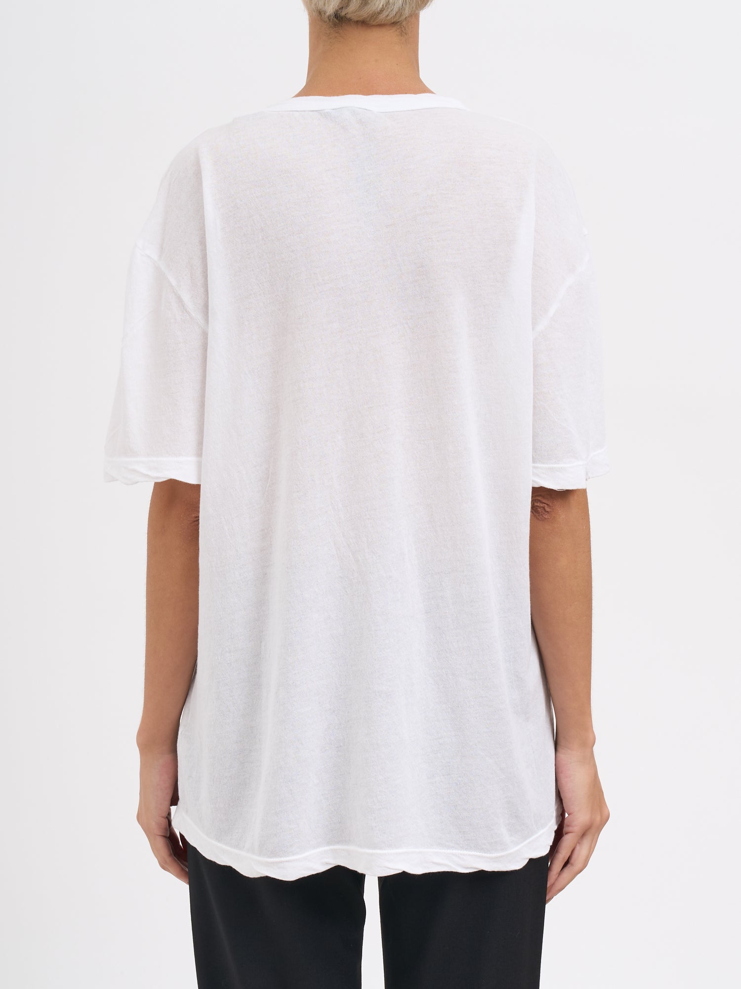 JAMES PERSE Oversized Crew Neck T-Shirt - Size 1