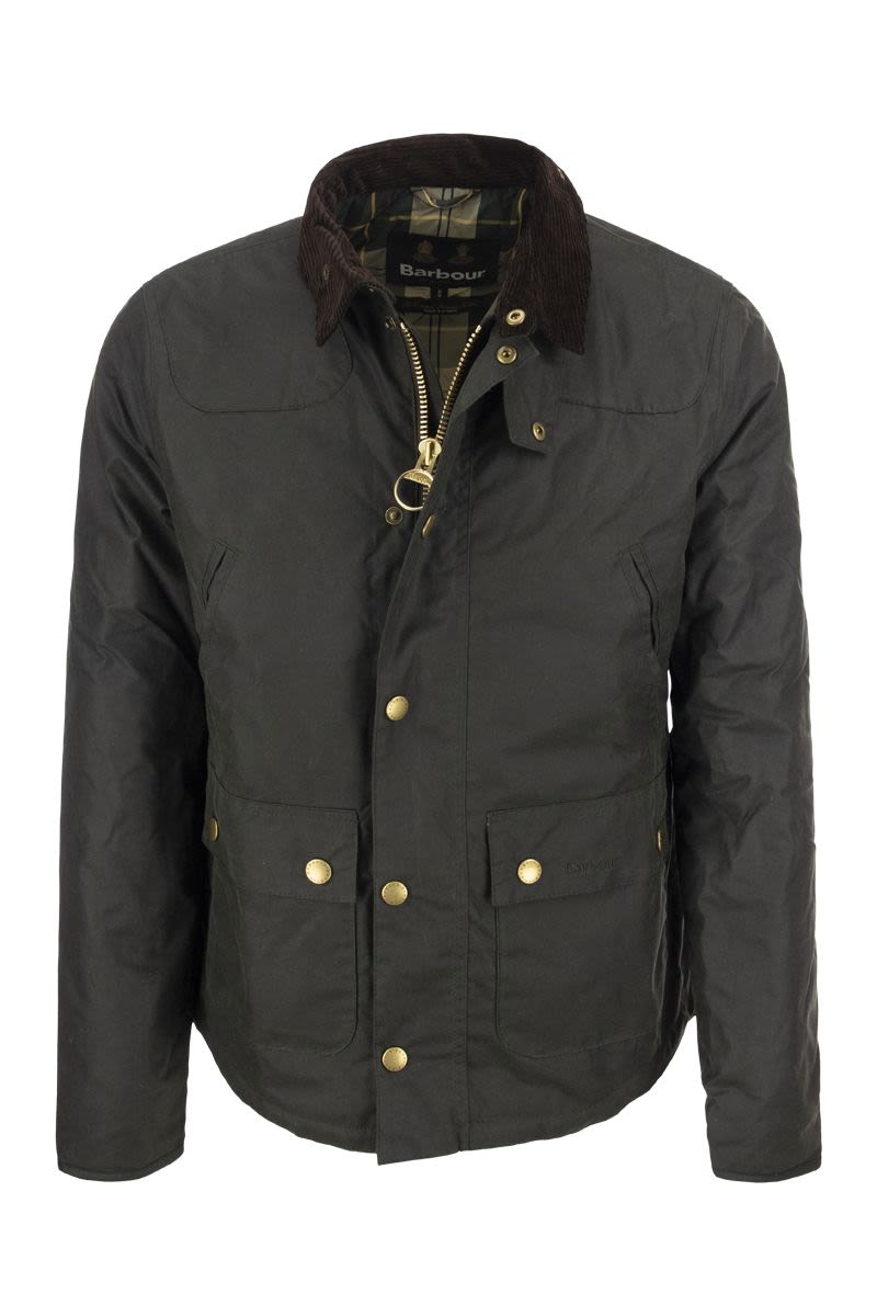 BARBOUR Men's Waxed Cotton Slim Fit Jacket