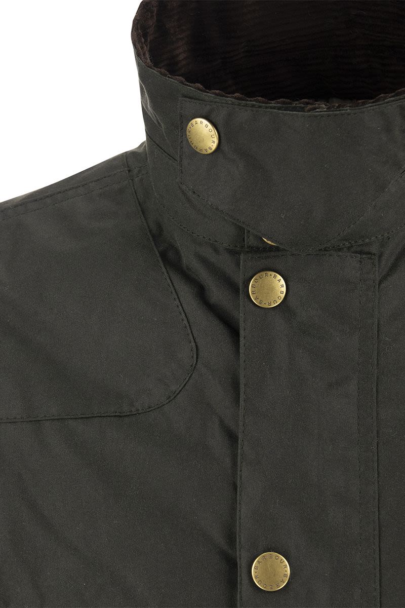 BARBOUR Men's Waxed Cotton Slim Fit Jacket