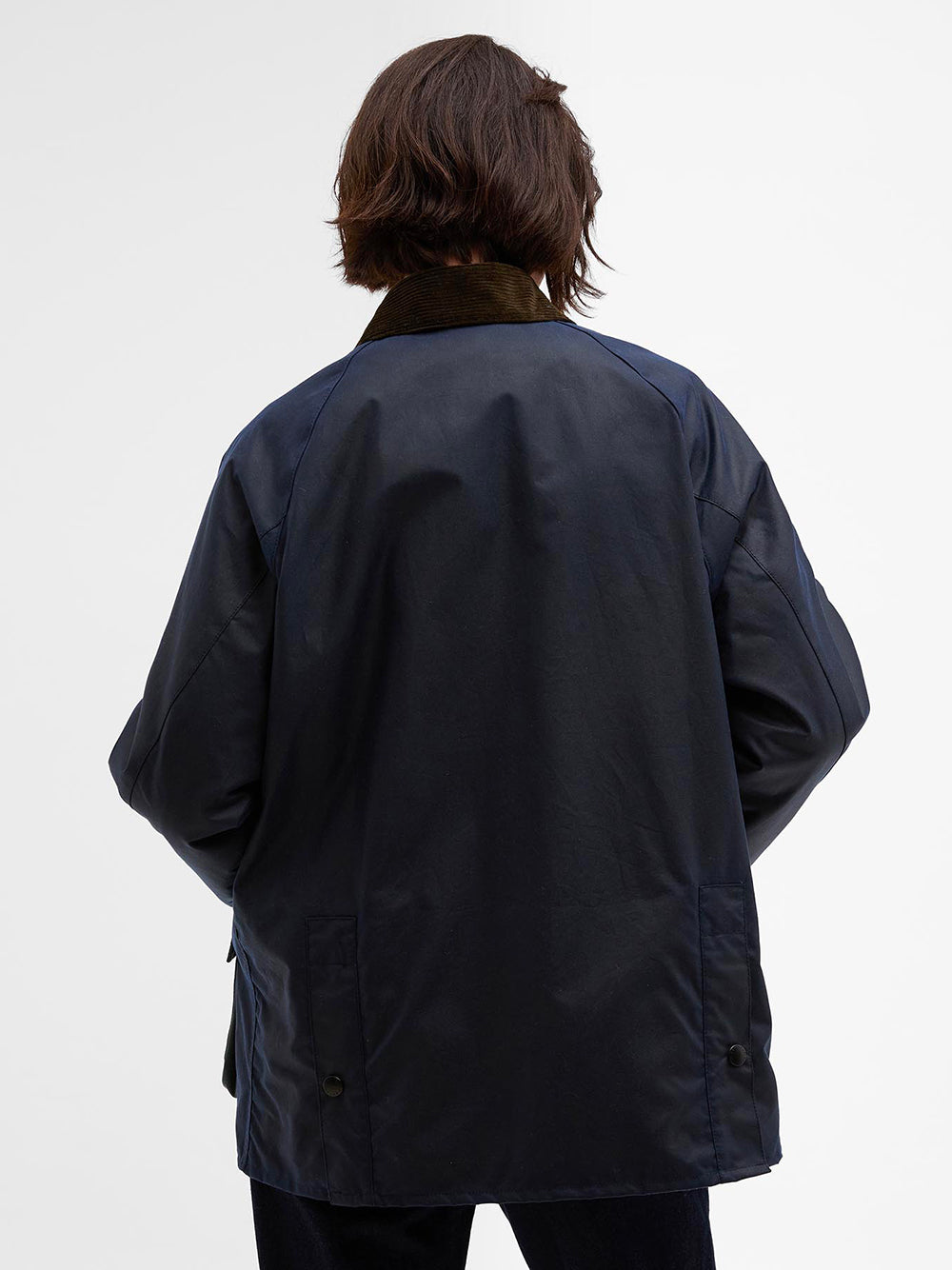 PAUL SMITH LOVES BARBOUR Oversized Bedale Waxed Jacket