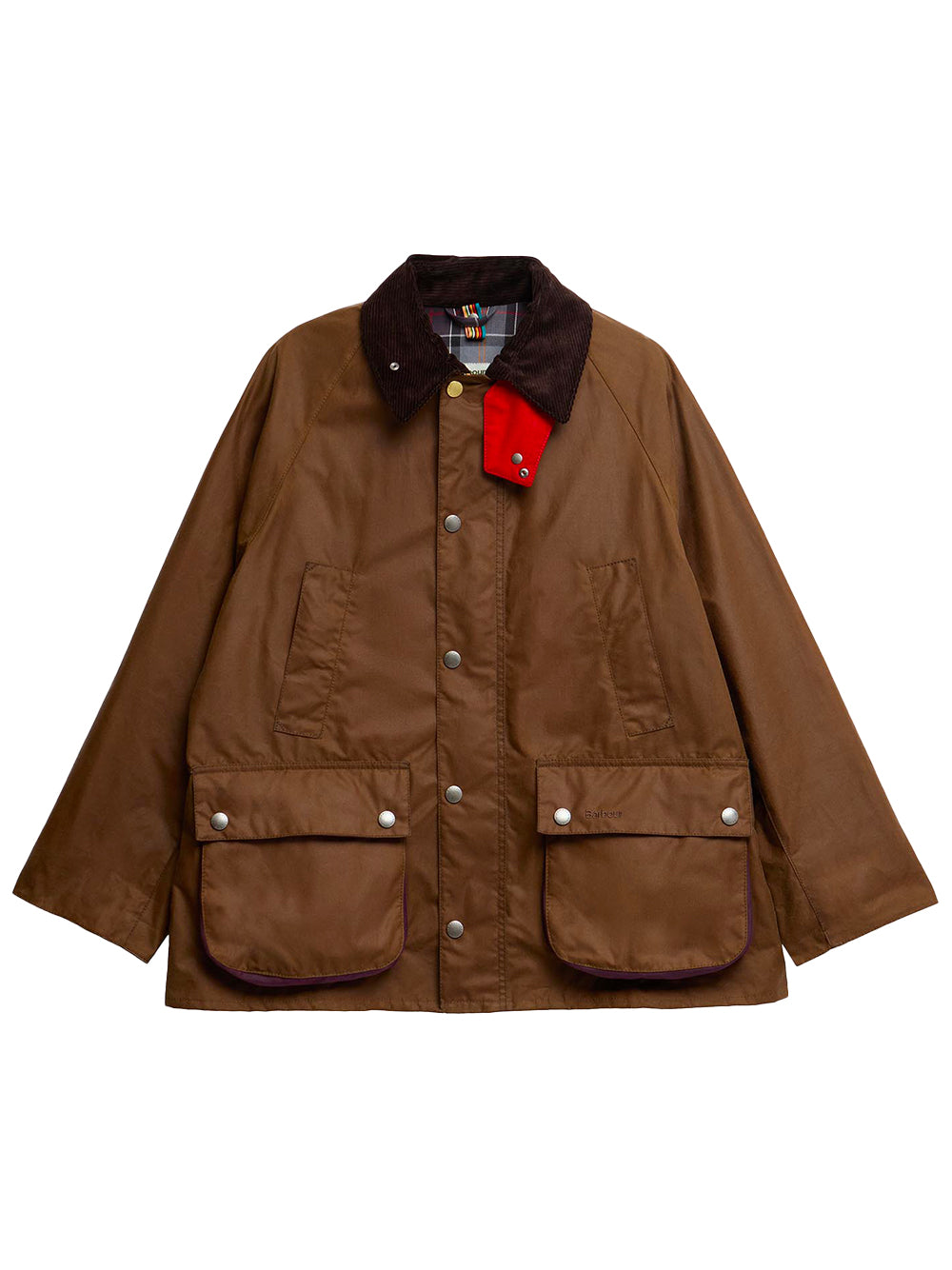PAUL SMITH LOVES BARBOUR Oversized Bedale Waxed Jacket for Men