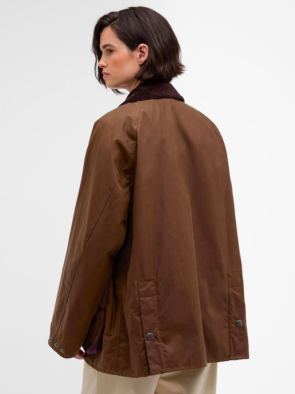 PAUL SMITH LOVES BARBOUR Oversized Bedale Waxed Jacket for Men