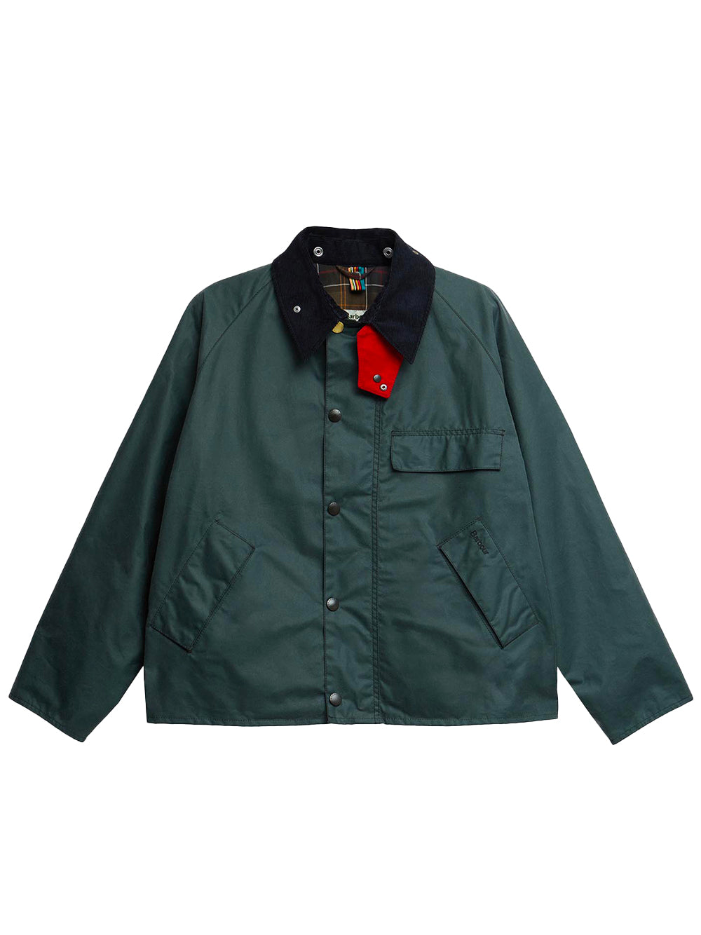 PAUL SMITH LOVES BARBOUR Men's Transport Waxed Jacket
