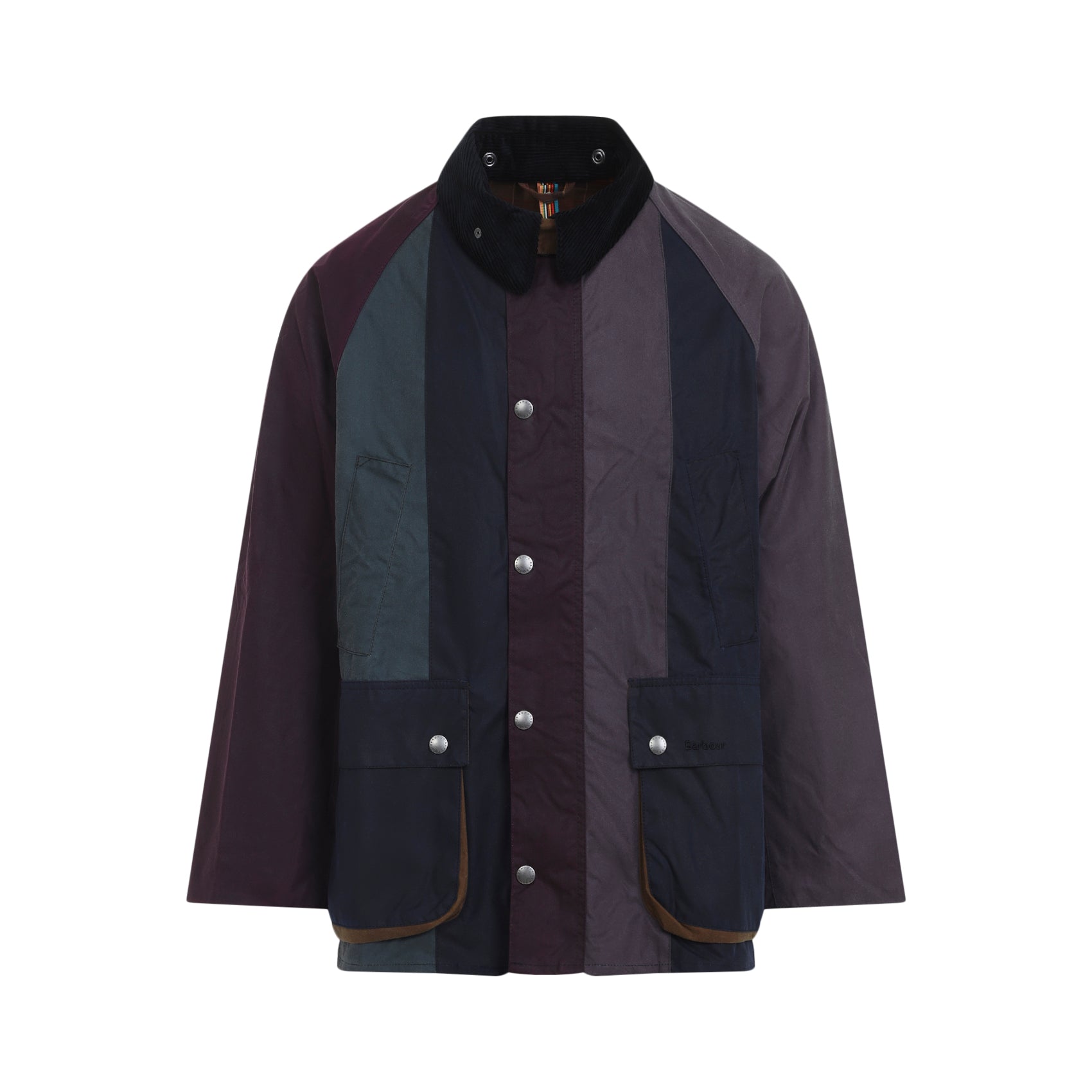 PAUL SMITH LOVES BARBOUR Multicolor Stripe Cotton Jacket for Men