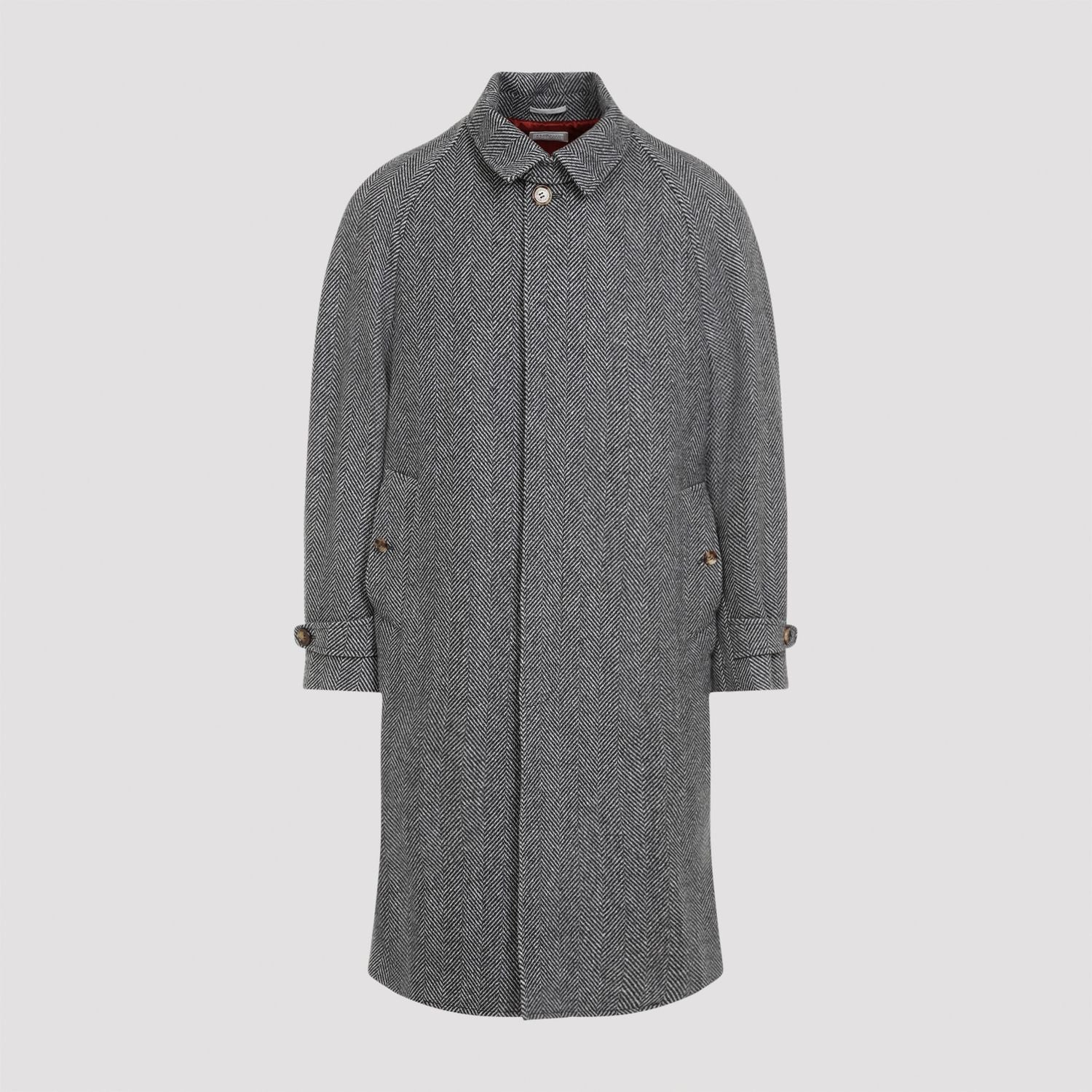 BRUNELLO CUCINELLI Elegant Wool Blend Jacket for Men