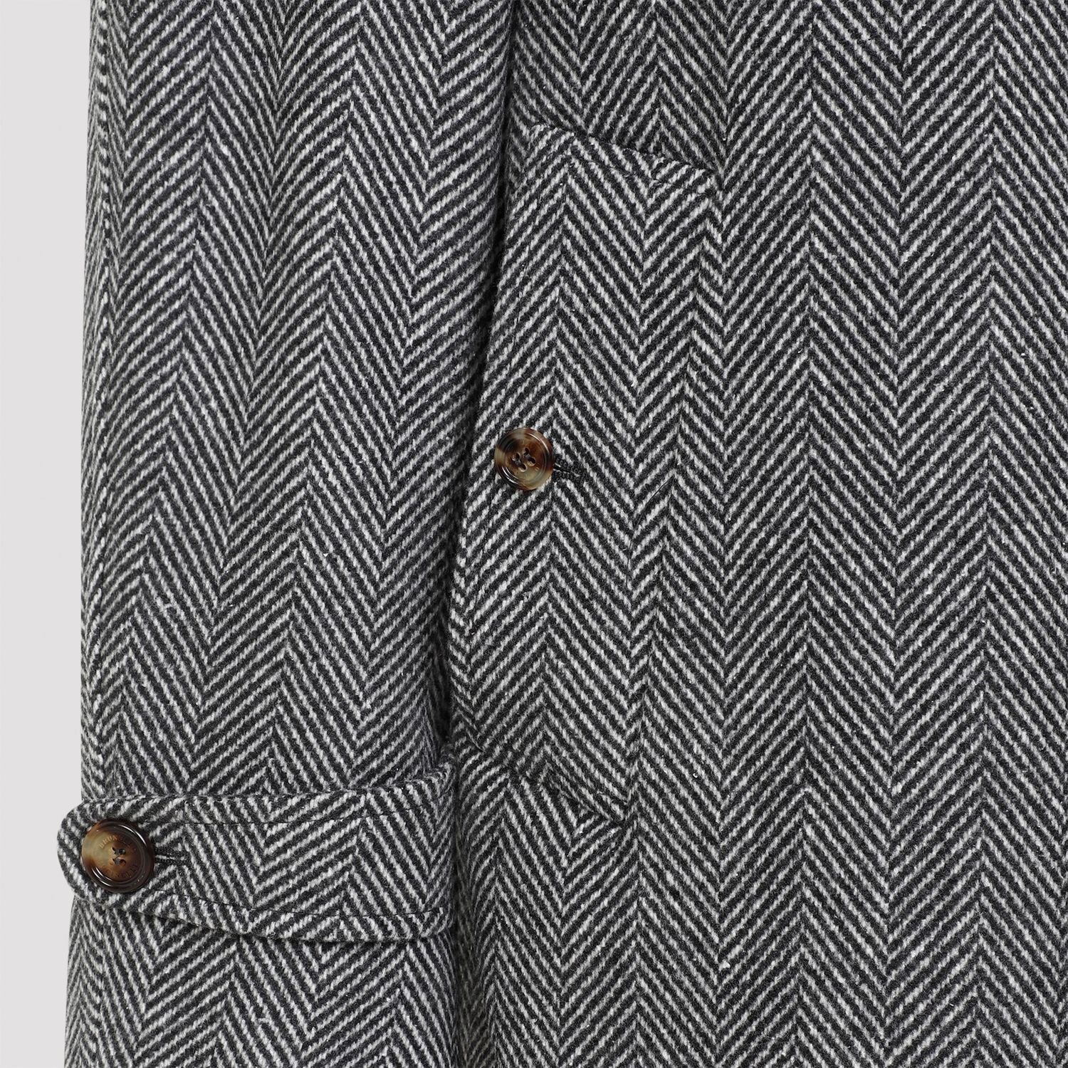 BRUNELLO CUCINELLI Elegant Wool Blend Jacket for Men